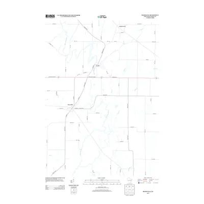 2013 Map of Reeseville, 2013 Print