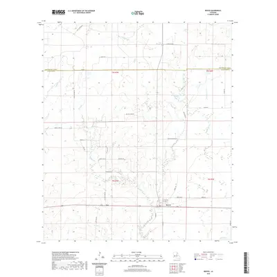2020 Map of Reeves, 2020 Print