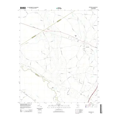 2014 Map of Reevesville, 2014 Print