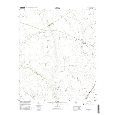 2017 Map of Reevesville, 2017 Print