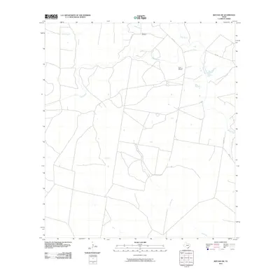 2010 Map of Refugio SW, 2010 Print