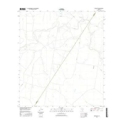 2016 Map of Refugio SW, 2016 Print