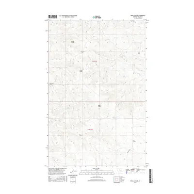 2017 Map of Regal Coulee, 2017 Print