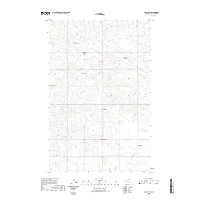 2020 Map of Regal Coulee, 2020 Print