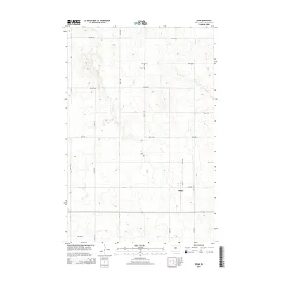 2014 Map of Regan, 2014 Print