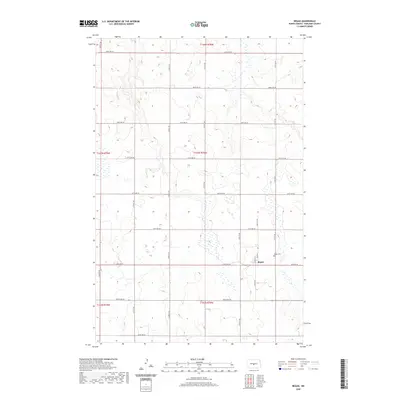 2020 Map of Regan, 2020 Print