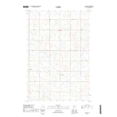 2018 Map of Regan SE, 2018 Print
