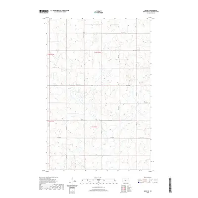 2020 Map of Regan SE, 2020 Print
