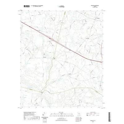 2020 Map of Register, 2020 Print