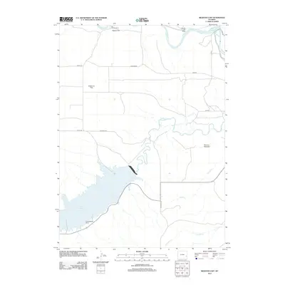 2012 Map of Register Cliff, 2012 Print