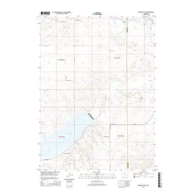 2015 Map of Register Cliff, 2015 Print
