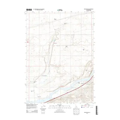 2013 Map of Register Rock, 2013 Print