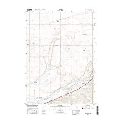 2017 Map of Register Rock, 2017 Print