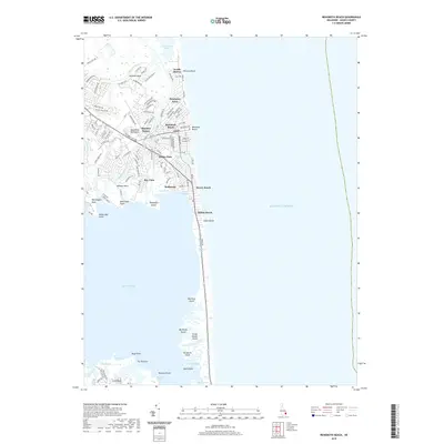 2019 Map of Rehoboth Beach, 2019 Print