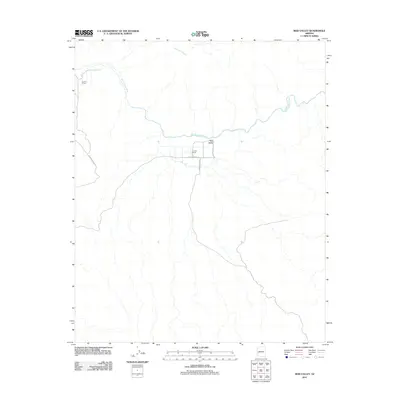 2011 Map of Reid Valley, 2011 Print