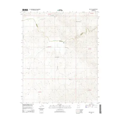 2014 Map of Reid Valley, 2014 Print