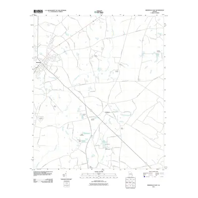 2011 Map of Reidsville East, 2011 Print