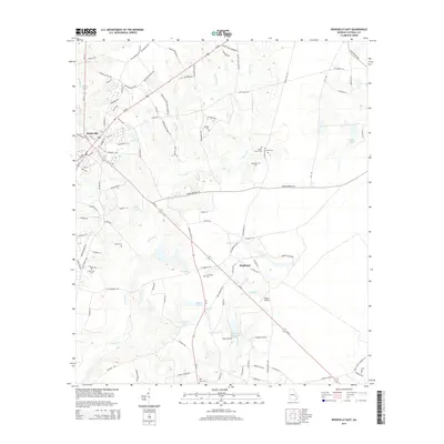 2014 Map of Reidsville East, 2014 Print