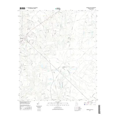 2017 Map of Reidsville East, 2017 Print