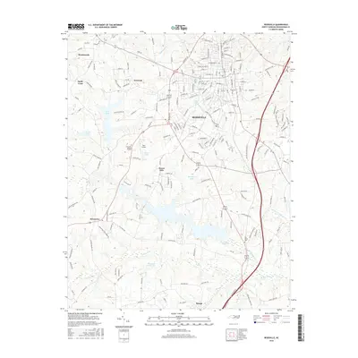 2016 Map of Reidsville, 2016 Print