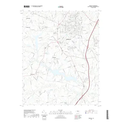 2019 Map of Reidsville, 2019 Print