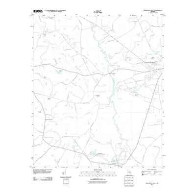 2011 Map of Reidsville West, 2011 Print