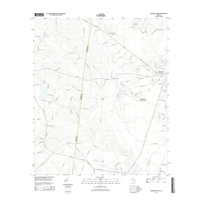 2014 Map of Reidsville West, 2014 Print