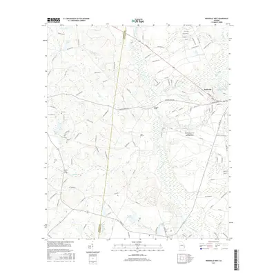 2017 Map of Reidsville West, 2017 Print
