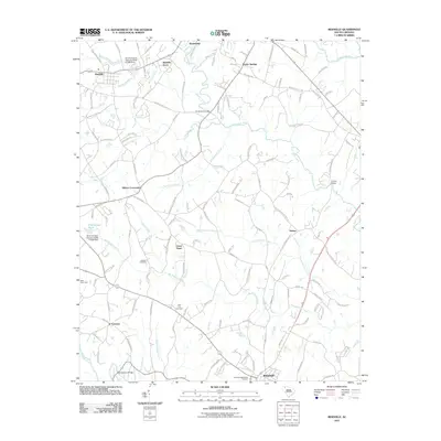 2011 Map of Reidville, 2011 Print