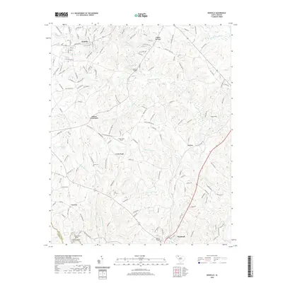 2020 Map of Reidville, 2020 Print