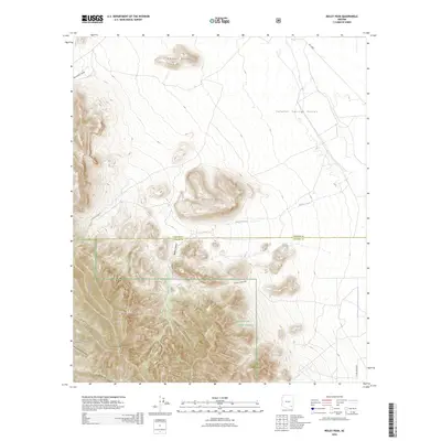 2026 Map of Reiley Peak, 2026 Print