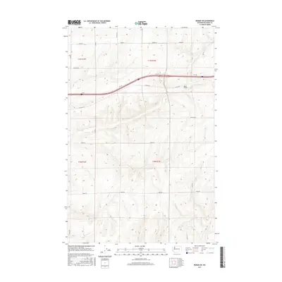 2017 Map of Reiman SW, 2017 Print
