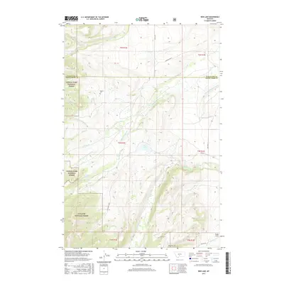 2017 Map of Rein Lake, 2017 Print
