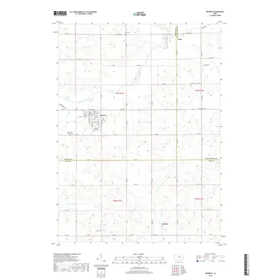 2018 Map of Reinbeck, 2018 Print