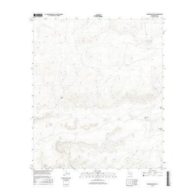 2016 Map of Reininger Draw, 2016 Print