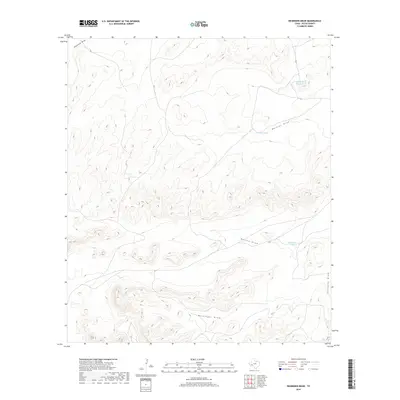 2019 Map of Reininger Draw, 2019 Print