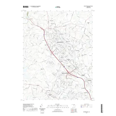 2019 Map of Reisterstown, 2019 Print