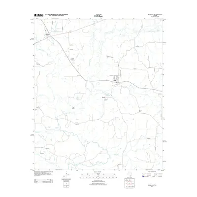 2013 Map of Reklaw, 2013 Print