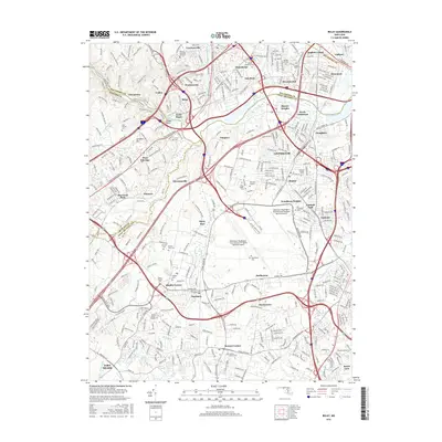 2016 Map of Relay, 2016 Print