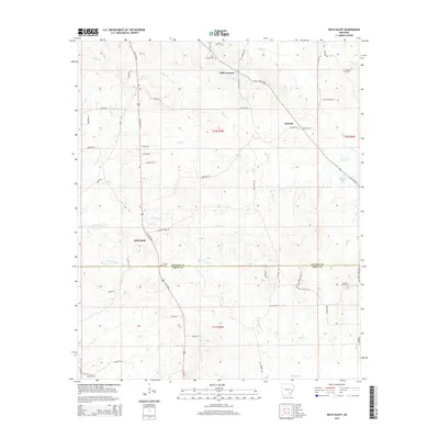 2014 Map of Relfs Bluff, 2014 Print