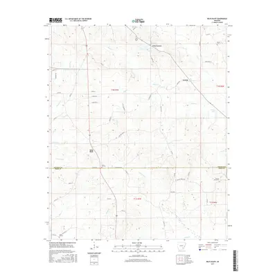 2017 Map of Relfs Bluff, 2017 Print