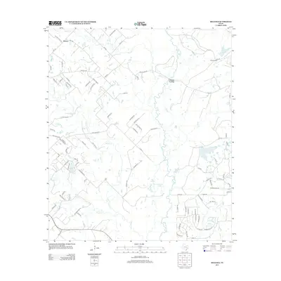 2013 Map of Reliance, 2013 Print