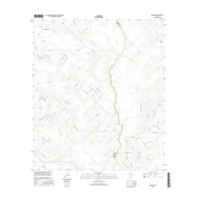 2016 Map of Reliance, 2016 Print