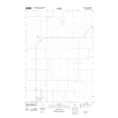 2012 Map of Reliance, 2012 Print
