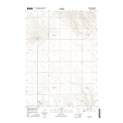 2015 Map of Reliance, 2015 Print