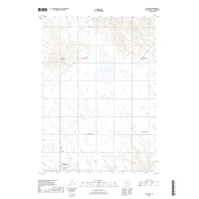 2017 Map of Reliance, 2017 Print