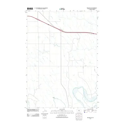 2012 Map of Reliance SE, 2012 Print