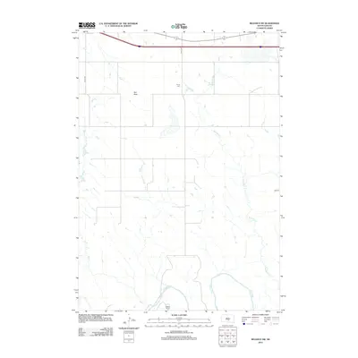 2012 Map of Reliance SW, 2012 Print
