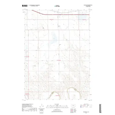 2017 Map of Reliance SW, 2017 Print