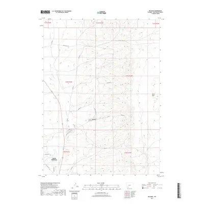 2017 Map of Reliance, 2017 Print